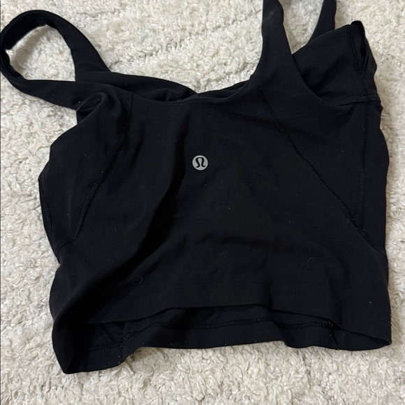 Black Lulu align tank size 2 - Picture 2 of 3